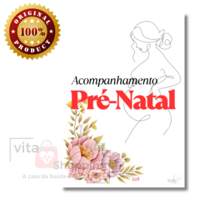 Pasta Pré-Natal, Documentos e Exames - Gestate e Bebê Floral
